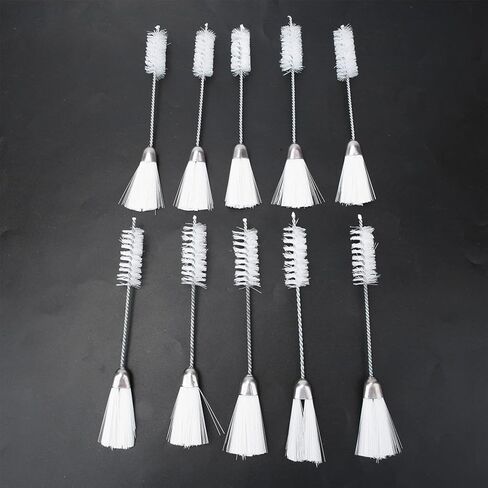 Sewing Machine Cleaning Kit, Sewing Machine Cleaning Brushes, 5.7 in Sewing Machine Cleaning Tools Nylon 10pcs Double Ended Sewing Machine Cleaning Brush for Bobbin Case in Saudi Arabia