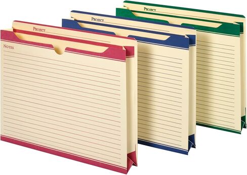 سترات Office Depot® Brand Notes، توسيع 2 بوصة، حجم الحروف، ألوان متنوعة، حزمة من 8 سترات in Kuwait