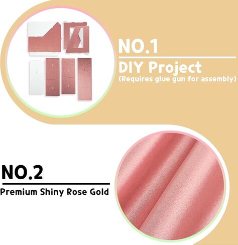 أرقام مضيئة من الذهب الوردي من imprsv 1، أرقام كتلة بطول 3 أقدام in Kuwait