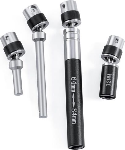RC Drive Shafts Stainless Steel Driveshafts 32+64mm for 1/24 AXIAL SCX24 AXI90081 Deadbolt AXI00004 Upgrade RC Crawler Upgrade Parts in Saudi Arabia