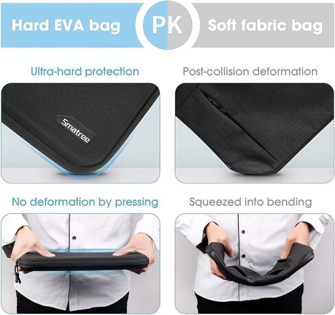Smatree Hard Sleeve Laptop Case for 13.8 inch Surface Laptop, Copilot+ PC, Lenovo ThinkBook 14 Gen 7/6 Laptop/ThinkPad X1 Carbon Gen 11/10 Laptop/Yoga 7 2-in-1, Red Wine in Saudi Arabia