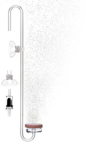 Acrylic Hooked CO2 Diffuser for Aquarium Planted Tank (Length 30cm) in Kuwait