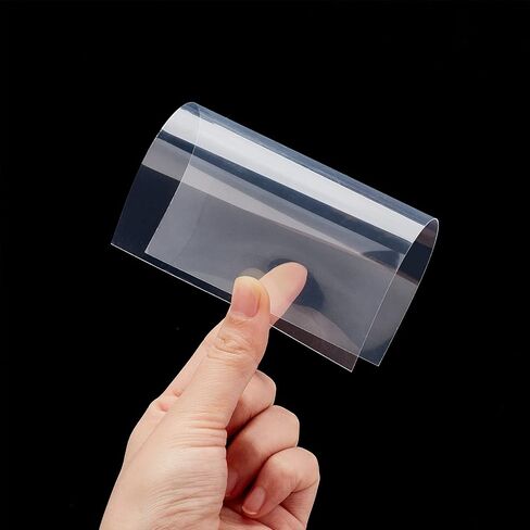 OLYCRAFT 39Pcs Resin Shaker Film Set 5x3.5 Inch Shaker Mold Seal Films Kit with Glue Dispensing Syringes and Plastic Needles & Bottle & Spoon for Resin Shaker Mold Quicksand Pendant DIY Crafts in Saudi Arabia