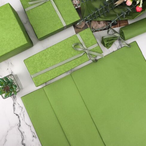 60 Sheets Dusty Blue Tissue Paper, 20x14 Inch Dusty Blue Gift Wrapping Tissue Navy Dusty Blue DIY Art Craft Tissue Paper for Vantage Wedding Birthday Party Decor (Dusty Blue) in Kuwait