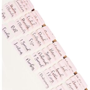 Idyllic Grace - Holographic - Bible Tabs - Holographic Foil - Journaling - Study - Old & New Testament - Christian - Catholic - Apocrypha - Index Tabs - 90 Tabs - Laminated - Durable - Rainbow Shift in Kuwait