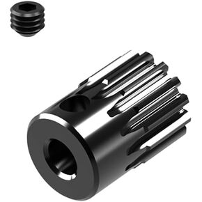 AMORIL 16T Pinion Gear, 48P for RC Brushless Truck Mini 1/10 RZ001G-A,Part Number R11106