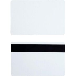 Pack of 500 Premium Graphic Quality White PVC w/HiCo 3 Track Mag Stripe Cards CR80 30 Mil Standard Credit Card Size CR8030HI by MY ID City