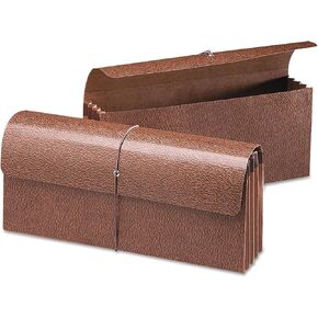 Smead 71350 3 1/2-Inch Exp Wallet 12 x 5 Redrope Printed
