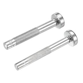uxcell Eyelet Hole Punch Die Tool, 4mm 5mm Grommet Setter Hollow Punch for Leather Craft Clothing Handbag Fabric Curtain Setter