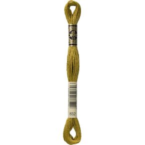Dmc 6-Strand Embroidery Cotton 8.7yd-Golden Olive