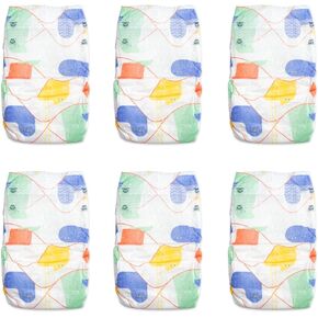6 PCS Reborn Baby Dolls Diapers for 17-22 Inch Newborn Baby Doll Accessories