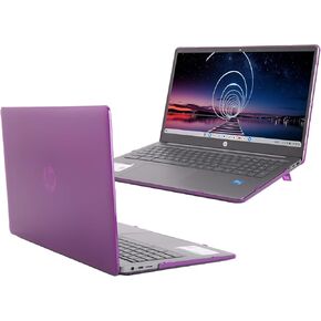 mCover Case ONLY Compatible for 2022~2024 15.6" HP Chromebook 15a-NA0000 / Chromebook Plus 15a-NBxxxx Series Laptop Computers (NOT Fitting Any Other HP Models) - Clear