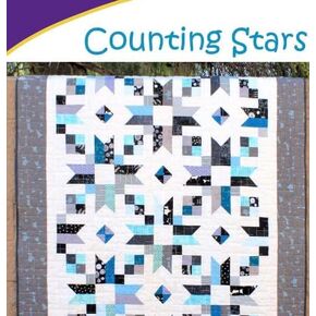 Cozy Quilt Designs 'Strip Club' Pattern - Counting Stars (Includes Instructions for Five Project Sizes)
