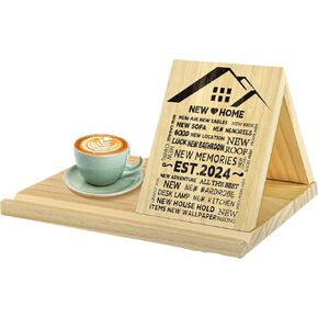 حامل كتب خشبي، هدايا الانتقال لمنزل جديد، رف كتب صغير، حامل كتب مثلث، خزانة كتب بسيطة لغرفة النوم، منضدة مكتب، مكتبة أو ديكور طاولة مركزية in Kuwait