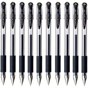uni-ball Signo Dx Um-151 Gel Ink Pen - 0.38 Mm - 10 Pcs - Black - Uni Mitsubishi Pencil