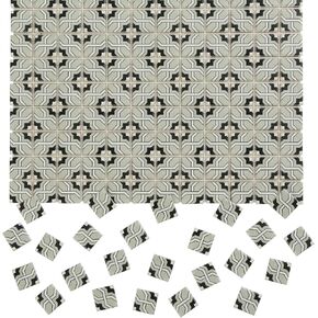 150 pcs, Dollhouse Flooring, 1:12 Scale Doll House Tiles, Miniature Checkerboard Floor, REDUCIO!