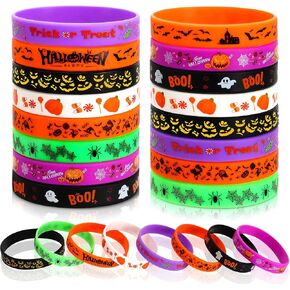 JUNEBRUSHS 24pcs Gay Pride Silicone Bracelets LGBT Rainbow Rubber Wristbands for Parades Decorations Party Favors Accessories (6 Colors,12 Colors)