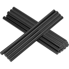 PATIKIL 6x0.27 Inch High Viscosity Hot Glue Sticks, 16 Pcs Hot Glue Gun Sticks Mini Hot Melt Adhesive Glue Stick for DIY Art Craft Repairs Festival Decoration, Black