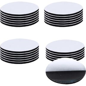 Velcro dots with Adhesive，Double Sided Velcro Circles,2 x 2 Inch 24 Pairs