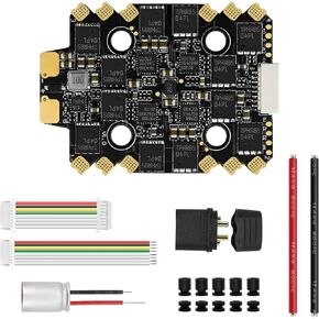 SEQURE E70 G1 70A 4 in 1 ESC 2-8S Electric Speed Controller 20x20mm BLHeli_32 for FPV Racing Drone Quadcopter