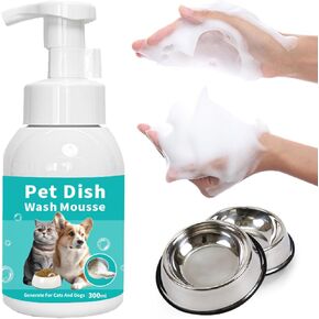 Pet Bowls Cleaner Mousse-Pet Safe Ingredients,Essential Techniques for Pet Water and Food Bowl Hygiene-Pet Bowl Wash Mousse