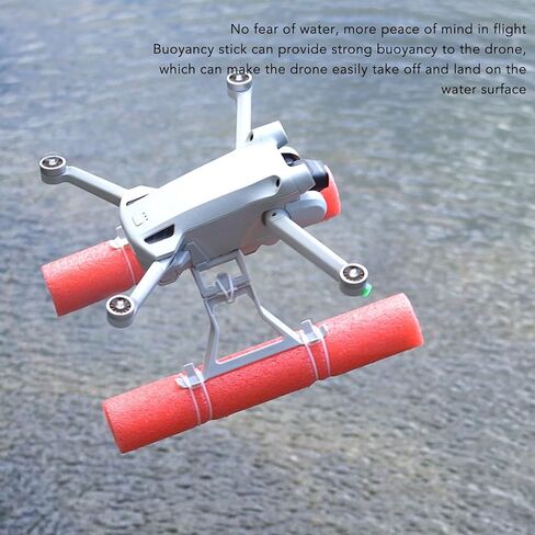 SUNGOOYUE Adjustable Drone Landing Gear, Foldable Lightweight Drone Floating Height Extended Leg with Buoyancy Stick for DJI Mini 3 Pro in Saudi Arabia