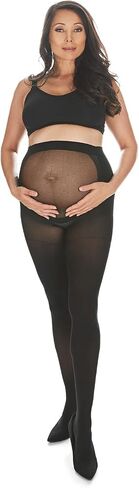 MeMoi Women's Microfiber 60 Denier Opaque Maternity Tights in Saudi Arabia