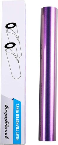 guangyintong Glitter Heat Transfer Vinyl White Glitter HTV Rolls, 12" x 8ft in Saudi Arabia