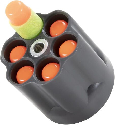 REKT Jury Revolver Foam Dart Blaster مسدس مسدس، أزرق in Kuwait