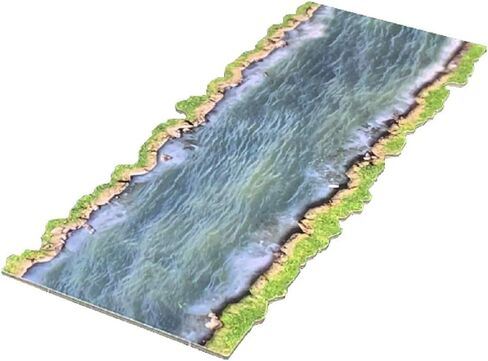 Battle Systems BSTFWC001 Fantasy Terrain Village Core Set - Multi Level Tabletop War Game - 28mm Miniature Wargaming Roleplaying - 420 Piece Modular Warhammer Battles Painted Model Scenery in Kuwait