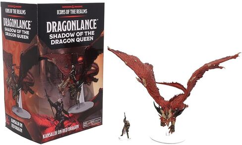 أيقونات WizKids D&D للعوالم: Dragonlance Kansaldi على التنين الأحمر in Saudi Arabia