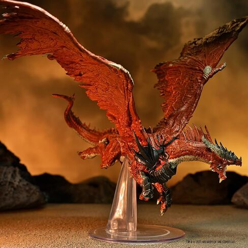 أيقونات WizKids D&D للعوالم: Dragonlance Kansaldi على التنين الأحمر in Saudi Arabia