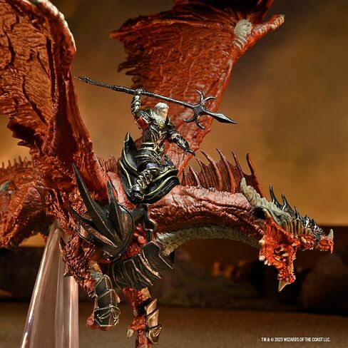 أيقونات WizKids D&D للعوالم: Dragonlance Kansaldi على التنين الأحمر in Saudi Arabia