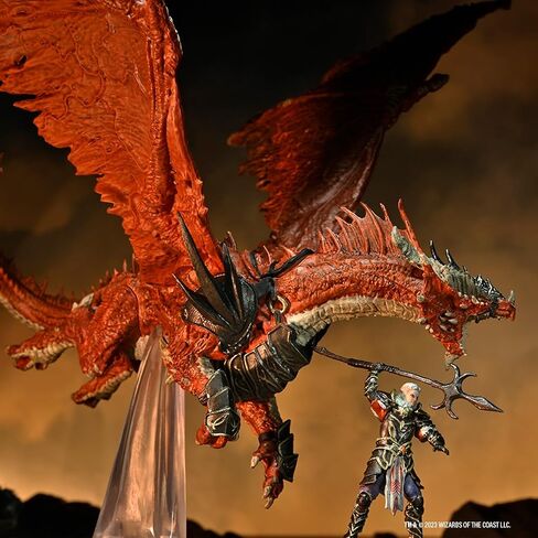 أيقونات WizKids D&D للعوالم: Dragonlance Kansaldi على التنين الأحمر in Saudi Arabia