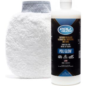 Poli Glow & Mitt Applicator — Fiberglass Restorer Plus Smooth Surface Applicator.