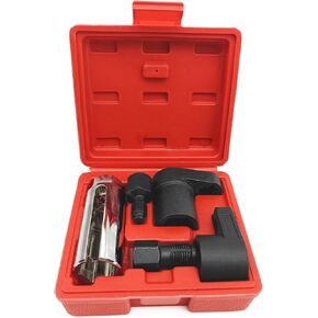 NOTISH 5PCS Automotive O2 Oxygen Sensor Socket Set Wrench Remover Tool and Thread Chaser Tool Set