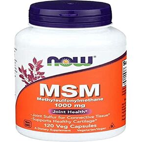 Now Foods, Msm 1000mg, 120 Capsules