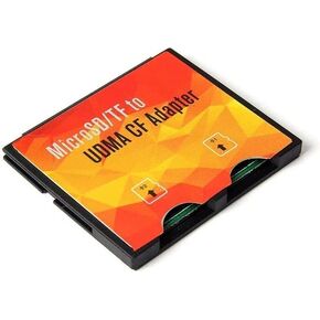 Dual Slot Micro SD TF to CF Adapter UDMA Adapter Compact Card Holder Type I Card Converter