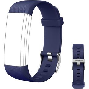 Wrist Bands Replacement for S5 Fitness Tracker (for All Brands) Replacement Band Smart Watch Slim Fitness Tracker Band Activity Tracker Adjustable Wristband 5 Color Black Blue Grey Pink Purple