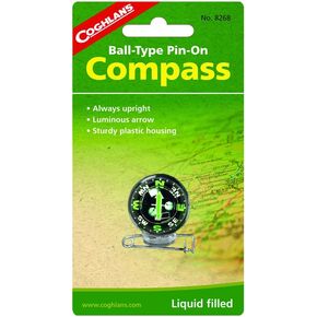 Coghlan's Ball-Type Pin-On Compass