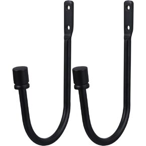 1 Pair Curtain Wall Hook Rustic Curtain Tieback Curtain Wall Holdbacks Curtain Hold Backs Window Trim Black Window Shades Curtain Swags for Windows Curtain Hanger Wall Mounted Hook