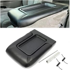 طقم استبدال غطاء وحدة التحكم المركزية 7BLACKSMITHS متوافق مع Chevy Silverado 1999-2007 GM لاستبدال مزلاج مسند ذراع الغطاء 19127364