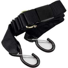 XSTRAP STANDARD 1PK 2''x 13' Gunwale Tie-Down, Marine Boat Trailer Strap with Hooks