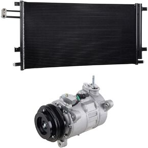 لضاغط التيار المتردد تشيفي سيلفرادو 1500 2014-2016 مع مجفف مكثف A/C - BuyAutoParts 61-97136R3 جديد