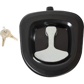 Buyers Products LL90003 3 Point Compression Latch for Underbody Truck Tool Box with Blind Studs, 1/2 Inch Gasket and Cylinder with Keys, Strong & Secure Operation
