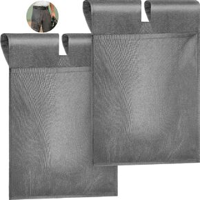 2 Pieces Umpire Ball Bag Umpire Gear Baseball Softball Umpire Bag Quality Woven Polyester Fabric for Baseball Softball with Belt Extra Large