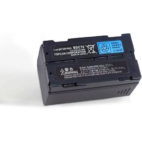 EVA(1-Pack) BDC70 Li Ion 7.2V 5240mAh Battery for Topcon Sokkia Total Stations/GPS, Robotic Total Stations and GNSS Receivers