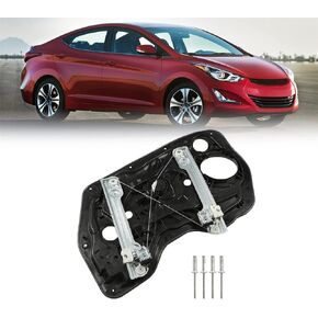 munirater Power Window Regulator without Motor Replacement for Elantra 2011-2016 Front Left Sedan Only