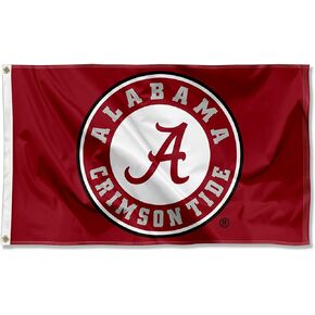 College Flags & Banners Co. Alabama Crimson Tide Roll Tide University Large College Flag