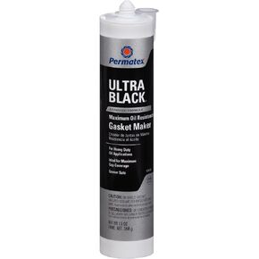 Permatex 24105-12PK صانع حشية سيليكون مقاوم للزيت للغاية RTV أسود للغاية، 13 أونصة. (عبوة من 12 قطعة)
